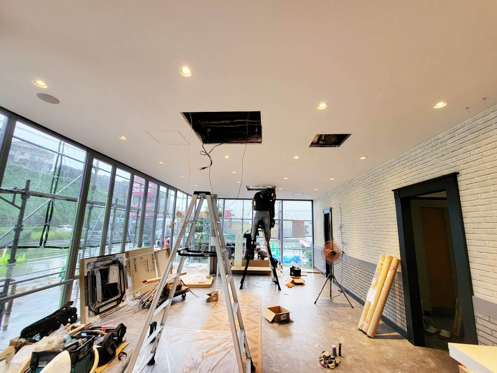 業務用空調設備工事画像