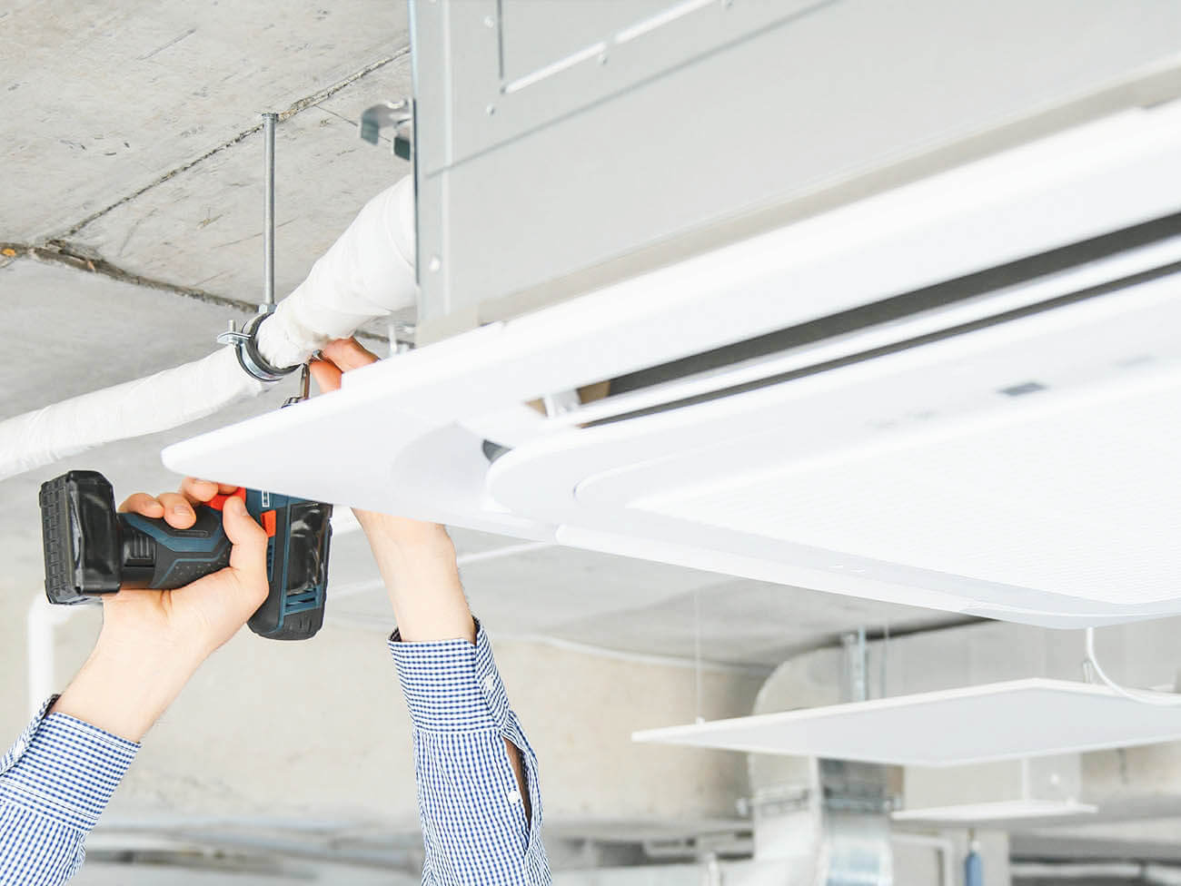 業務用空調設備工事画像